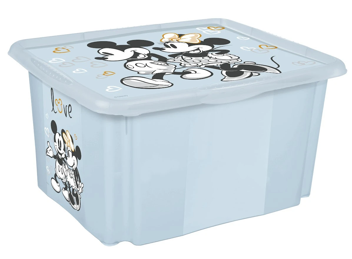 Keeeper Mickey Mouse Blauw 45L Opbergbox 1223968424700 3 Keeeper Mickey Mouse Blauw 45L Opbergbox 1223968424700