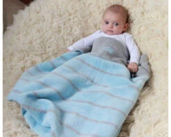 Zaffiro Ecru & Beige Gestreept 75 X 100 Cm Wiegdeken 15090 -Baby Producten Winkel 23479 68e9dc2c002bf90b5102e16c 4