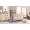 Babykamer Marloes Naturel: Ledikant, Commode & 3-Deurskast -Baby Producten Winkel 3 deurskast marloes 6