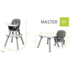 4Baby Master XXIII Grey 6-in-1 Kinderstoel 31 4Baby Master XXIII Grey 6-in-1 Kinderstoel -Baby Producten Winkel 4baby master xxiii grey 6 in 1 kinderstoel 15