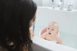 Angelcare Soft-Touch Blauw Badring AC-BR01-AQU -Baby Producten Winkel Angelcare Soft Touch Badring sfeer foto