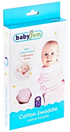 Babyjem Soft Swaddle Medium Ecru Inbakerdoek 4308 -Baby Producten Winkel Babyjem Soft Swaddle Inbakerdoek 3