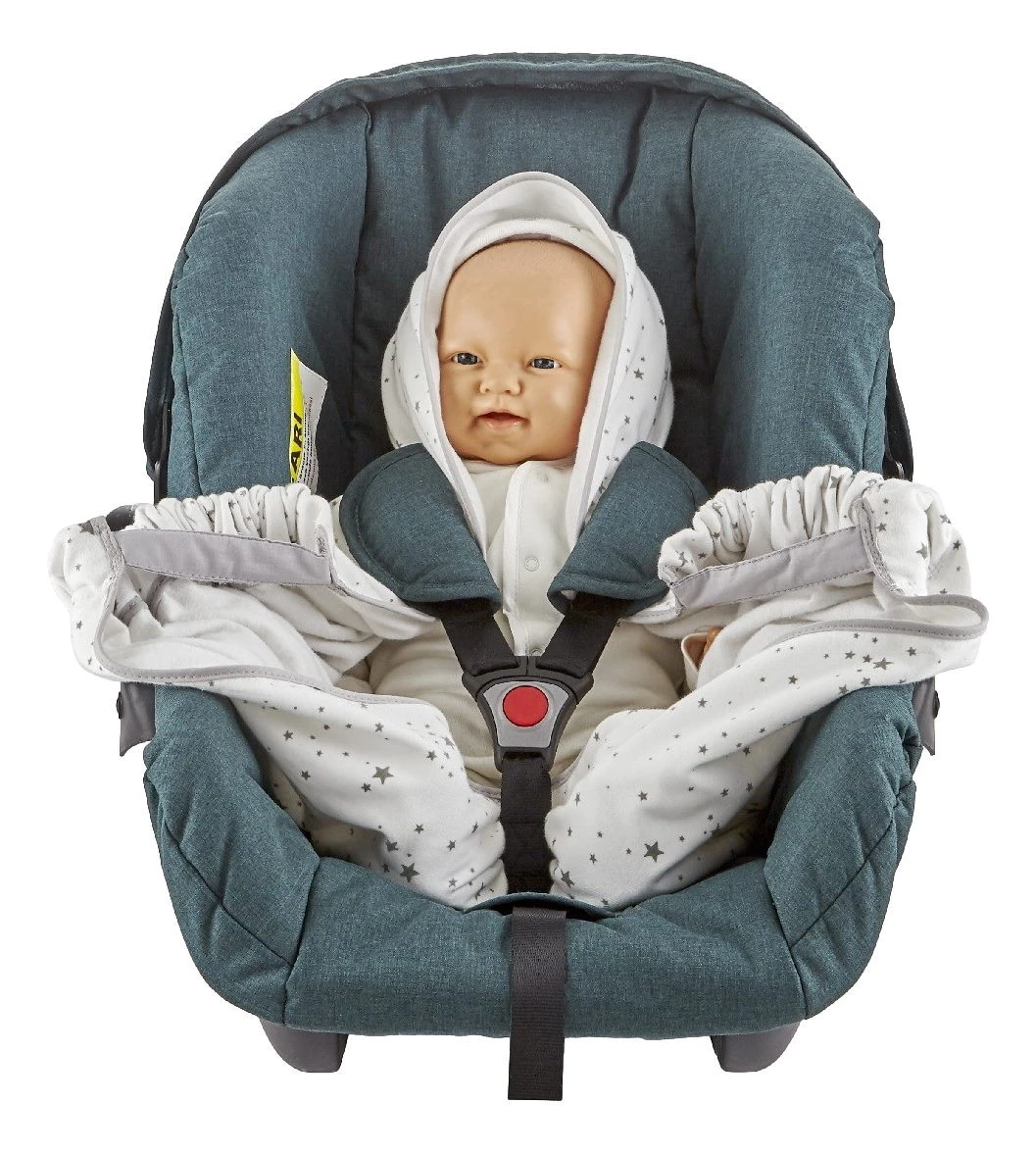 Babyjem Wit/Grijs Wikkeldeken 1116431 7 Babyjem Wit/Grijs Wikkeldeken 1116431 - Afbeelding 5