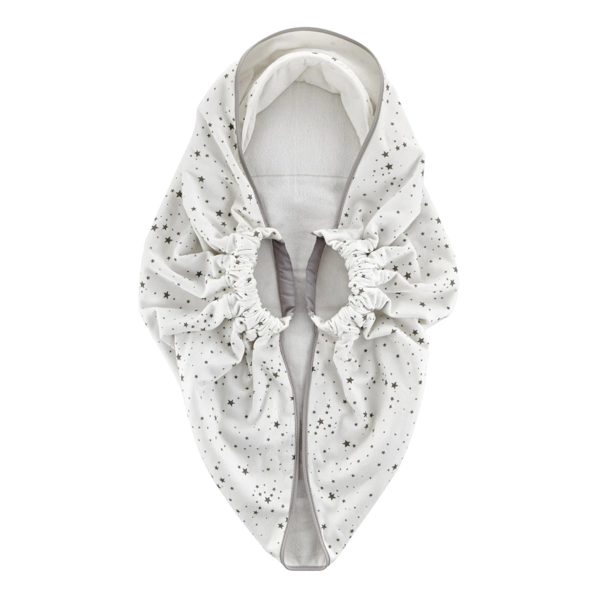 Babyjem Wit/Grijs Wikkeldeken 1116431 3 Babyjem Wit/Grijs Wikkeldeken 1116431