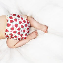 Bambino Mio MioSolo Strawberry Cream Wasbare Luier BM-5SO-SCR -Baby Producten Winkel Bambino Mio MioSolo Strawberry Cream Wasbare Luier BM 5SO SCR 4
