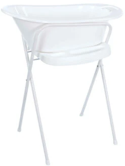 Bébé-jou Bebe-Jou Wit Click Baby Badje 425601 -Baby Producten Winkel Bebe Jou Badstandaard Click Wit Met Uni Wit Badje14774778885810860051e0b