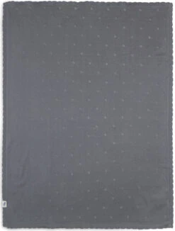 Jollein Pointelle Storm Grey 100 X 150 Cm Ledikantdeken 516-522-66064 -Baby Producten Winkel Deken Ledikant 100x150cm Pointelle Storm Grey 2