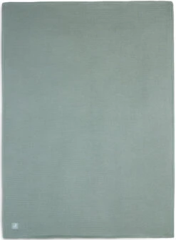 Jollein Basic Knit Forest Green / Fleece 75 X 100 Cm Wiegdeken 517-511-65219 -Baby Producten Winkel Jollein Basic Knit Forest Green 2 shop