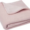 Jollein Basic Knit Pale Pink / Fleece 75 X 100 Cm Wiegdeken 517-511-65310 -Baby Producten Winkel Jollein Basic Knit Pale Pink 1.5 clipped rev 1 1 shop
