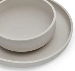 Jollein Nougat Siliconen Dinerset 705-007-00093 -Baby Producten Winkel Jollein Nougat Siliconen Dinerset 705 007 00093 2
