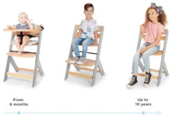 Kinderkraft Enock Grijs/Naturel Houten Kinderstoel Met Zitverkleiner KHENOC0PGRY0000 18 Kinderkraft Enock Grijs/Naturel Houten Kinderstoel Met Zitverkleiner KHENOC0PGRY0000 -Baby Producten Winkel Kinderkraft Enock Grey Kinderstoel met Zitverkleiner KHENOC0PGRY0000 6