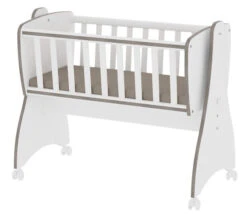 Lorelli Wit/Bruin First Dreams Schommelwiegje 1015055-0027