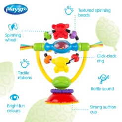 Playgro High Chair Spinning Toy P0182212 -Baby Producten Winkel Playgro High Chair Spinning Toy P0182212 5