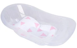 Sevibaby Cozy Triangle Pink Baby Badkussen 69-101 -Baby Producten Winkel Sevibaby Cozy Triangle Pink Baby Badkussen 69 101 3