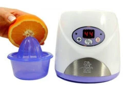 SisiBaby Digitale Smart Flessenwarmer SBC-002 -Baby Producten Winkel Sisi SBC 002 Paars Flessenwarmer 4 4