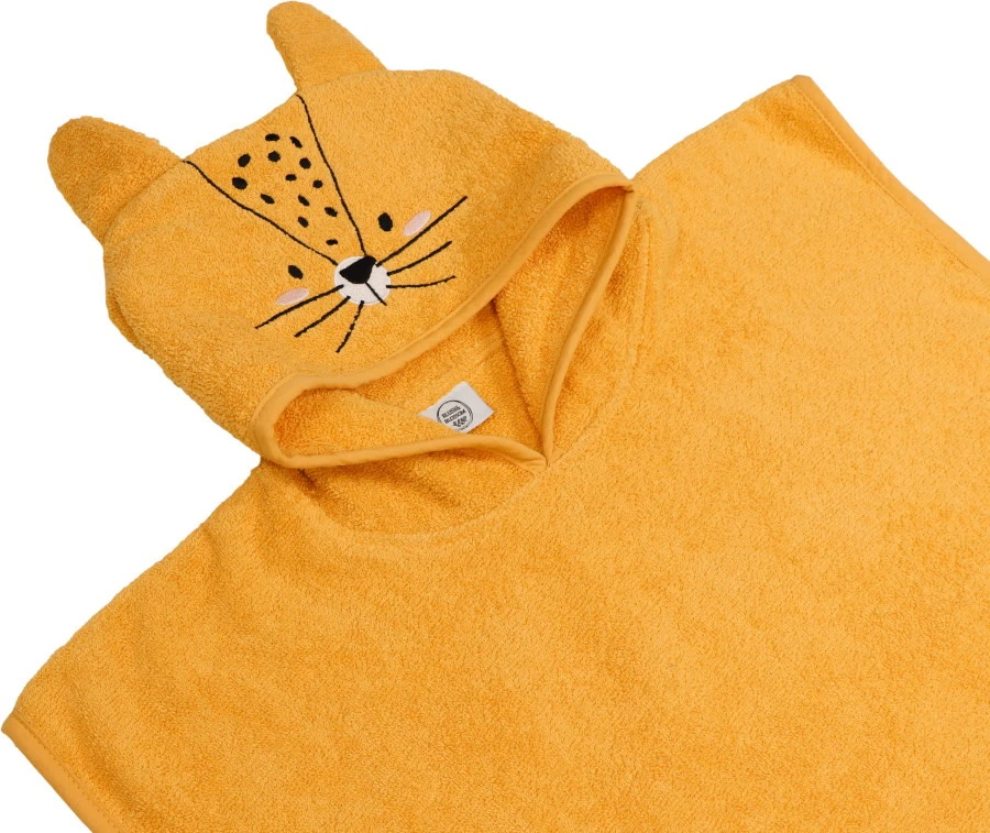 Blush & Blossom Leopard Lenny Badstof Poncho TR-BB4203 4 Blush & Blossom Leopard Lenny Badstof Poncho TR-BB4203 - Afbeelding 2