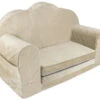 Albero Mio Cloud Sofa Velvet Beige Slaapbank V110 -Baby Producten Winkel albero mio cloud sofa beige slaapbank v110