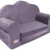 Albero Mio Cloud Sofa Velvet Heather Slaapbank V112 -Baby Producten Winkel albero mio cloud sofa heather slaapbank v112
