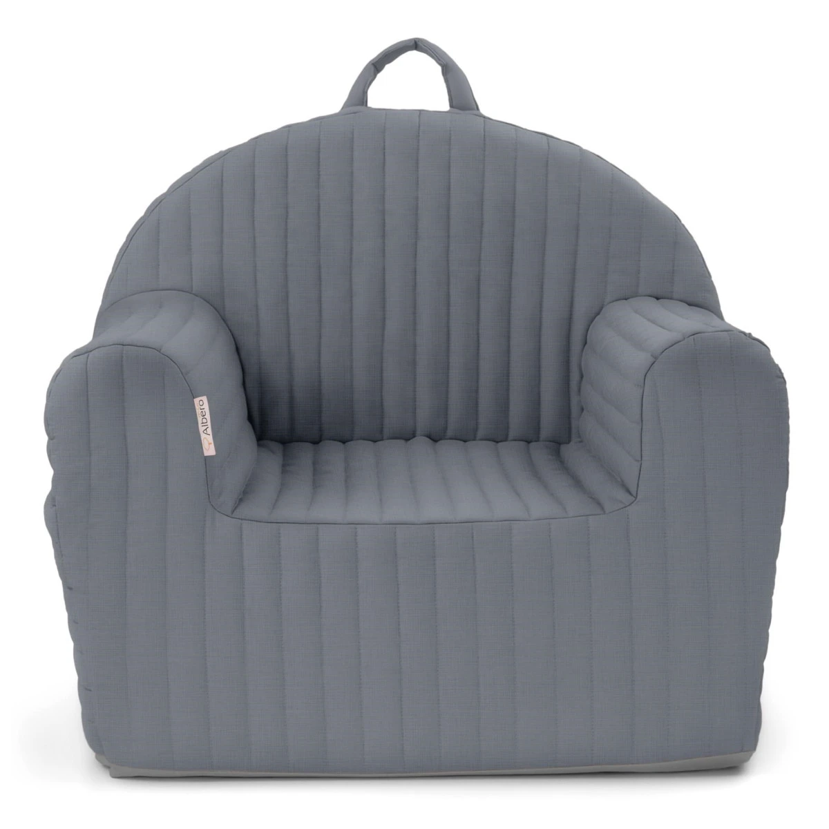 Albero Mio Stripe Graphite Kinderfauteuil 4 Albero Mio Stripe Graphite Kinderfauteuil - Afbeelding 2