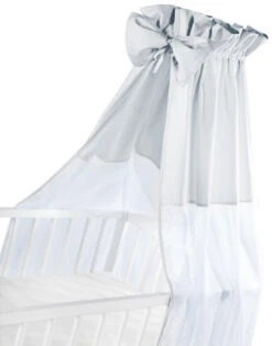 Albero Mio Voile Grey 200x150 Cm Sluier Met Strik