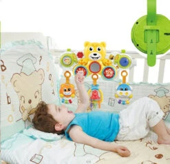 Bo Jungle B-Activity Arch Music & Lights Bear Babygym B910100 -Baby Producten Winkel asset 1045489