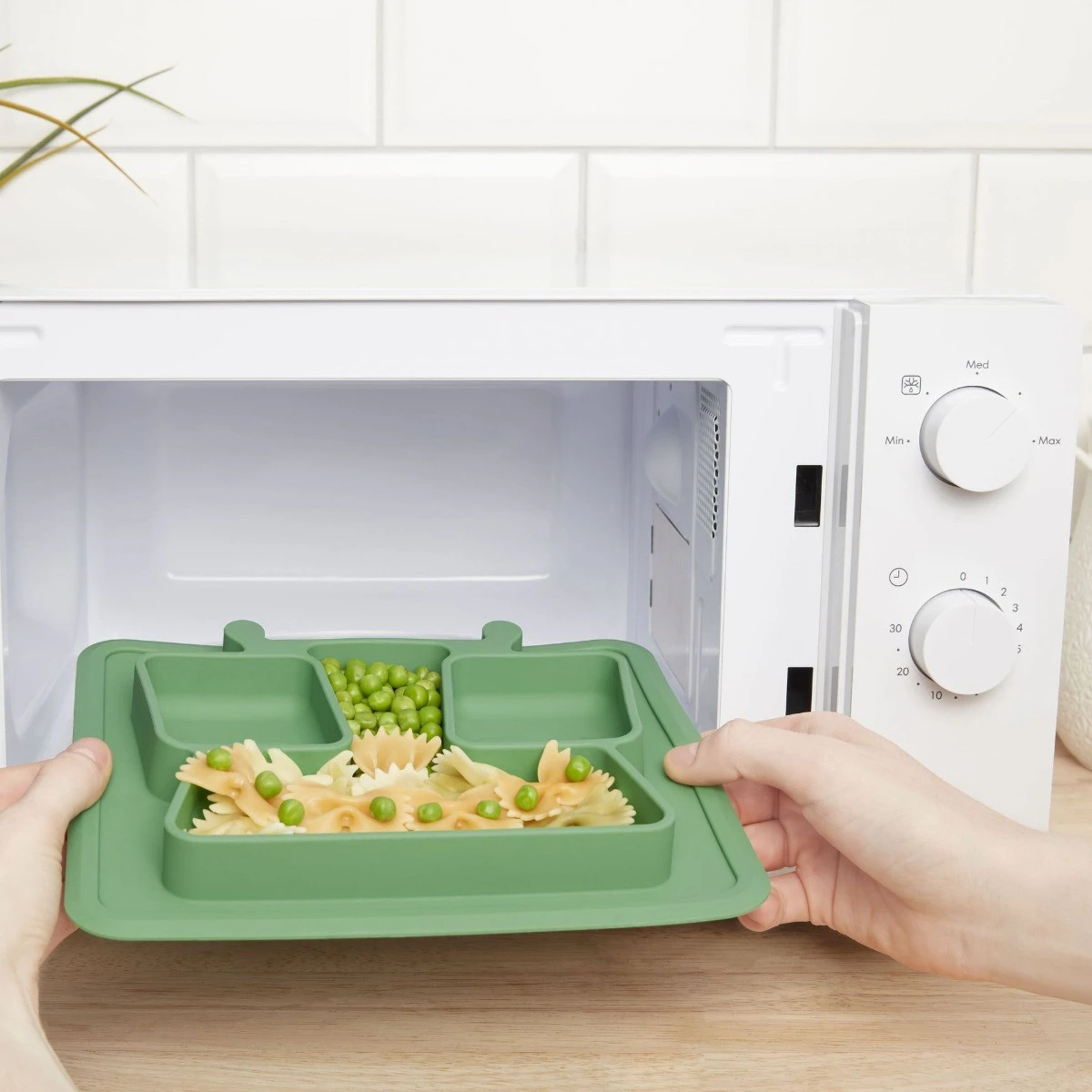 Badabulle Anti-slip Bord Met Vakjes B005215 7 Badabulle Anti-slip Bord Met Vakjes B005215 - Afbeelding 5