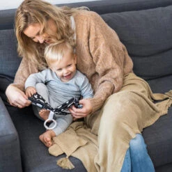 Baby Ono Bamboo Beige 75 X 100 Cm Gebreid Wiegdeken Met Kwastjes 546/02 -Baby Producten Winkel baby ono bamboo beige 75 x 100 cm gebreid wiegdeken met kwastjes 546 02 2