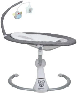 Babygo Homey Set Grey/Nature Babyschommel En Kinderstoel 19021 23 Babygo Homey Set Grey/Nature Babyschommel En Kinderstoel 19021 -Baby Producten Winkel babygo homey grey swing babyschommel 109 2 4 1