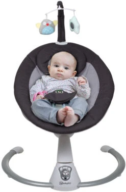Babygo Homey Set Black/White Babyschommel En Kinderstoel 19014 34 Babygo Homey Set Black/White Babyschommel En Kinderstoel 19014 -Baby Producten Winkel babygo homey swing babyschommel 1 1 4