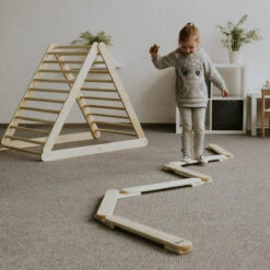 Babygo Nature 4-delige Balansbalk 8602 -Baby Producten Winkel babygo nature balansbalk sfeer 3