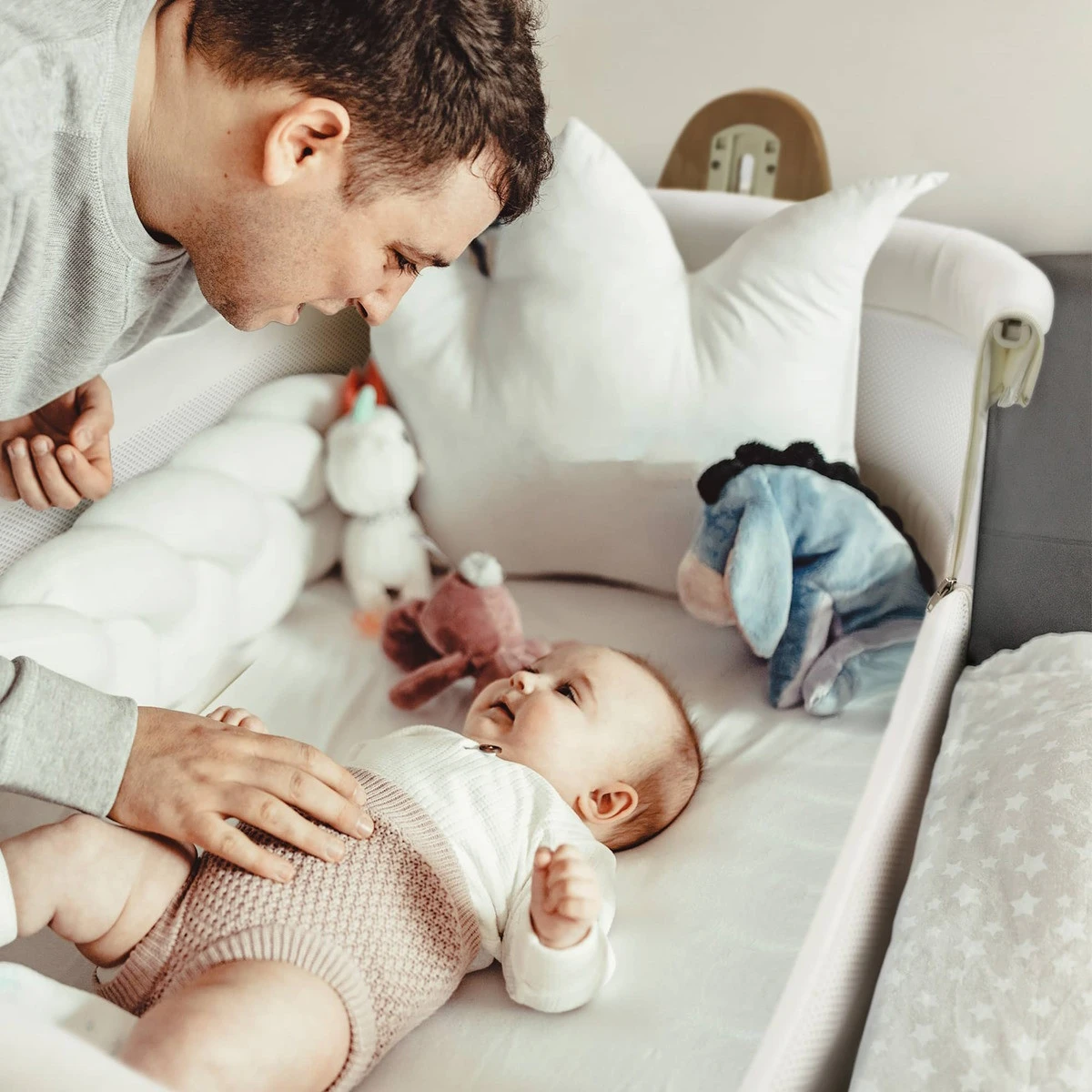 Babygo SideBySide Creme Wieg Aan Bed 4161 16 Babygo SideBySide Creme Wieg Aan Bed 4161 - Afbeelding 14