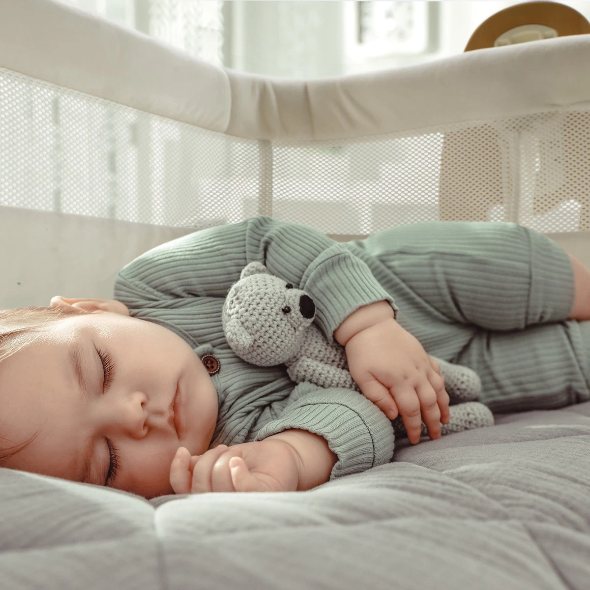 Babygo SideBySide Creme Wieg Aan Bed 4161 15 Babygo SideBySide Creme Wieg Aan Bed 4161 - Afbeelding 13