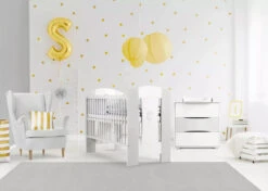 Ledikant Fleur 60x120 Cm -Baby Producten Winkel babykamer fleur 1