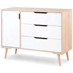 Babykamer Marloes Wit: Ledikant, Commode & 2-Deurskast -Baby Producten Winkel babykamer marloes ledikant commode kast 4