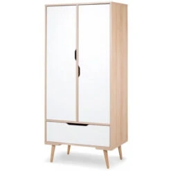 Babykamer Marloes Naturel: Ledikant, Commode & 2-Deurskast -Baby Producten Winkel babykamer marloes ledikant commode kast 7 2