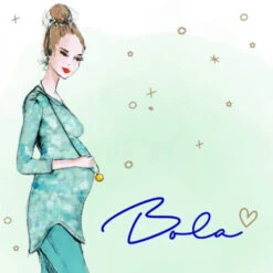 Babylonia Bola Roségoud Parel & Veer Zwangerschapsketting Met Babybel VO206 -Baby Producten Winkel babylonia bola 15