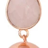 Babylonia Bola Roségoud Roze Druppel Zwangerschapsketting Met Babybel VO210