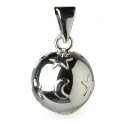 Babylonia Bola Ster/Maan Zwangerschapsketting Met Babybel VF101