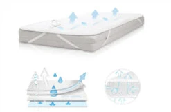 Babymatex AeroLine Oxi Proof 40x90 Cm Matrasbeschermer TB0326_01 -Baby Producten Winkel babymatex oxi proof 70x140 cm matrasbeschermer tb0330 01 2 1