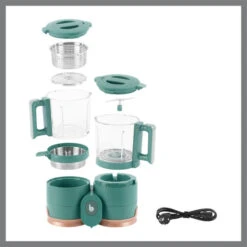Babymoov Nutribaby Glazen 4-in-1 Foodprocessor A001132 15 Babymoov Nutribaby Glazen 4-in-1 Foodprocessor A001132 -Baby Producten Winkel babymoov glazen nutribaby a001132 7