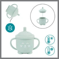 Babymoov Learn'Isy Vos Kinderservies Set Incl. Silicone Slab A005402 -Baby Producten Winkel babymoov learnisy vos kinderservies set incl. silicone slab a005402 3