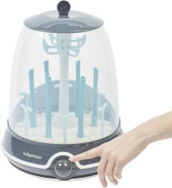Babymoov Turbo Steam+ Elektrische Stoom Sterilisator A003110 -Baby Producten Winkel babymoov turbo steam elektrische stoom sterilisator 2