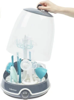 Babymoov Turbo Steam+ Elektrische Stoom Sterilisator A003110 -Baby Producten Winkel babymoov turbo steam elektrische stoom sterilisator 5