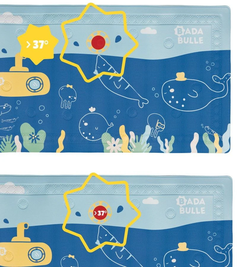 Badabulle Badmatje Met Temperatuurindicator B023016 4 Badabulle Badmatje Met Temperatuurindicator B023016 - Afbeelding 2