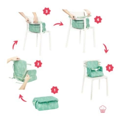 Badabulle Beer 2-in-1 Booster Stoelverhoger En Tas B009409 -Baby Producten Winkel badabulle beer 2 in 1 stoelverhoger en tas b009409 2 1