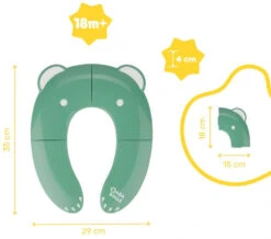Badabulle Groen Toiletverkleiner B027009 -Baby Producten Winkel badabulle groen toiletverkleiner b027009 4 1920x1920