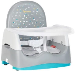 Badabulle Home & Go Grey Booster Stoelverhoger B009011