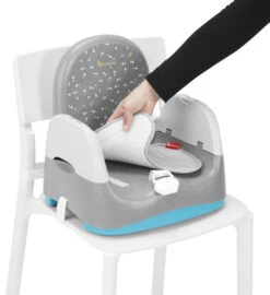 Badabulle Home & Go Grey Booster Stoelverhoger B009011 -Baby Producten Winkel badabulle home go booster grey stoelverhoger b009011 5