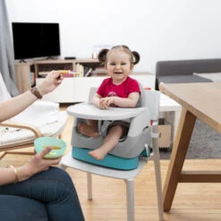 Badabulle Home & Go Grey Booster Stoelverhoger B009011 -Baby Producten Winkel badabulle home go booster grey stoelverhoger b009011 8