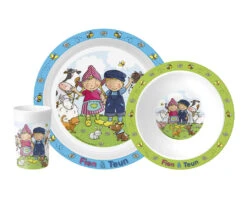 Bambolino Toys Fien En Teun 3-delig Kinderservies 19206